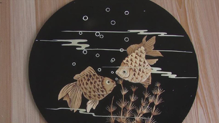 58秒丨秸桿變身藝術品,麥秸畫非遺傳承人帶您一睹為快